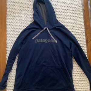 Navy Dry-Fit Patagonia Hoodie Sweatshirt